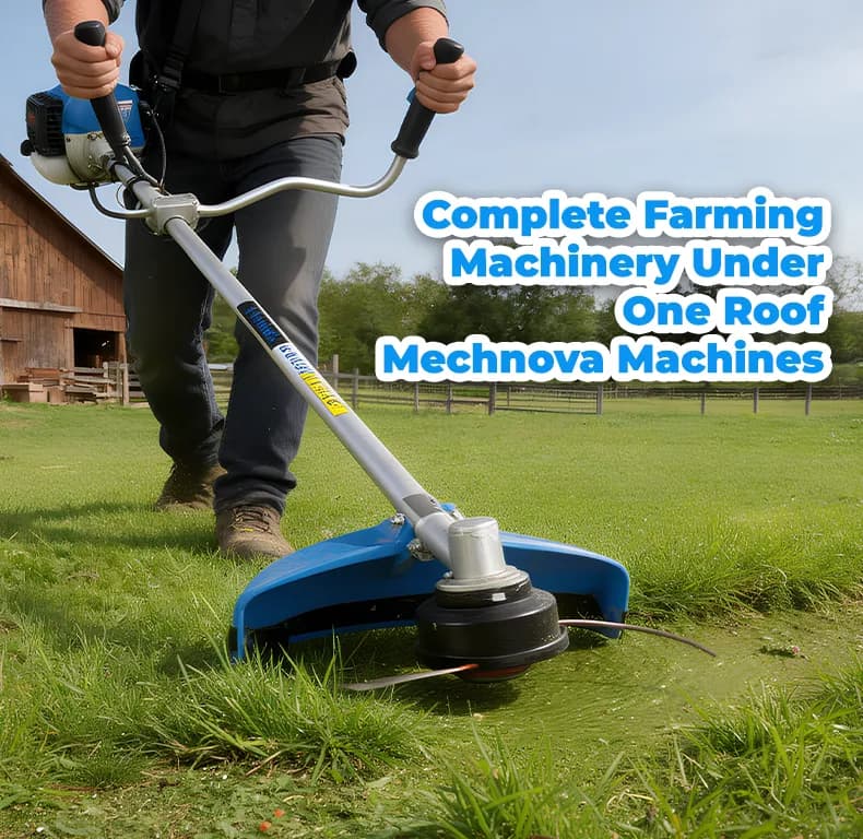 Clear More Ground in Less Time -Mechnova Grass Cutting Machines
