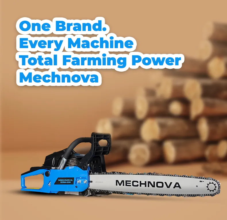 Cut Faster. Work Stronger - Mechnova Chainsaw
